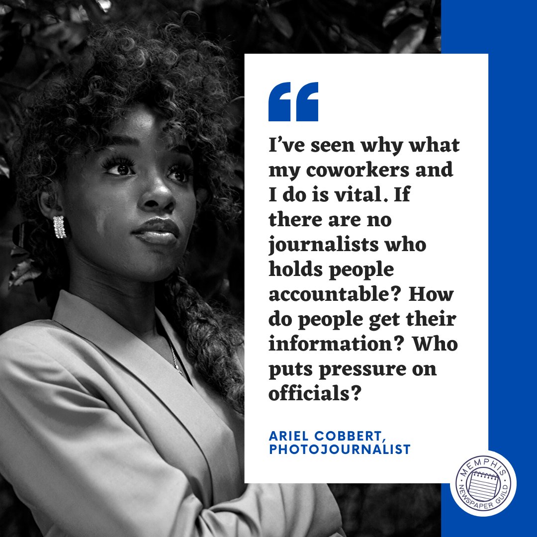 Journalism shows that stories matter. Here are ours. From  @AJCOBBE: “I know my coworkers and journalists across the company deserve better than being furloughed when our work on the frontlines is needed more than ever.”  https://memphisnewsguild.com/  /6