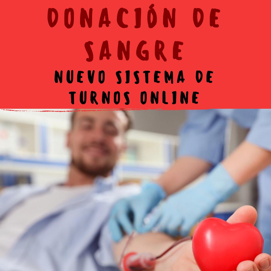BancodesangreCB's tweet photo. Recuerda que hemos habilitado un formulario para solicitar turnos 👇
https://t.co/A0qNLg0AOq

No te quedes sin realizar tu donación, dicho acto es necesario para la provisión de sangre, elemento indispensable para salvar vidas 🌡🤝
#DonáSangre #SangreSeguraParaTodos https://t.co/hB81xEAltA