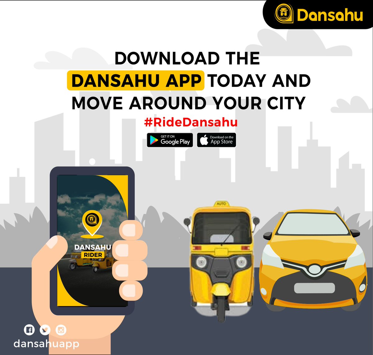 SkinnyBoi001_'s tweet photo. You need to get something ASAP within Kano or Jos?? Use #DanSahu to get to your destination real fast. Install the app today and enjoy your VIP ride! #RideDanSahu #RideWithDanSahu https://t.co/iy7tFpvYDc