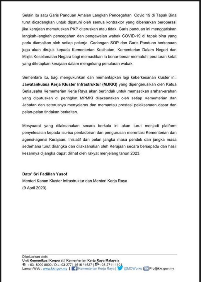 Bernama Tv Pa Twitter Mesyuarat Peringkat Menteri Kluster Infrastruktur Mpmki Telah Diadakan Hari Ini Berperanan Membuat Keputusan Dasar Mengenai Perancangan Dan Pembangunan Infrastruktur Negara Https T Co Sogzcljjkv