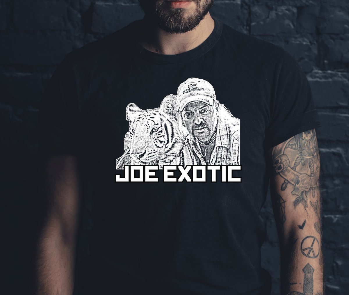 JimDokurno's tweet photo. Available now on the website. https://t.co/uvonAJTZGM Joe exotic. #tigerking  #joeexotic  #oklahoma #bigcats #freejoeexotic #fuckcarolebaskin #shedidit #amanandhiscat #catsofinstagram #truecrime #truelove #netflix https://t.co/hrxsNnzw1P