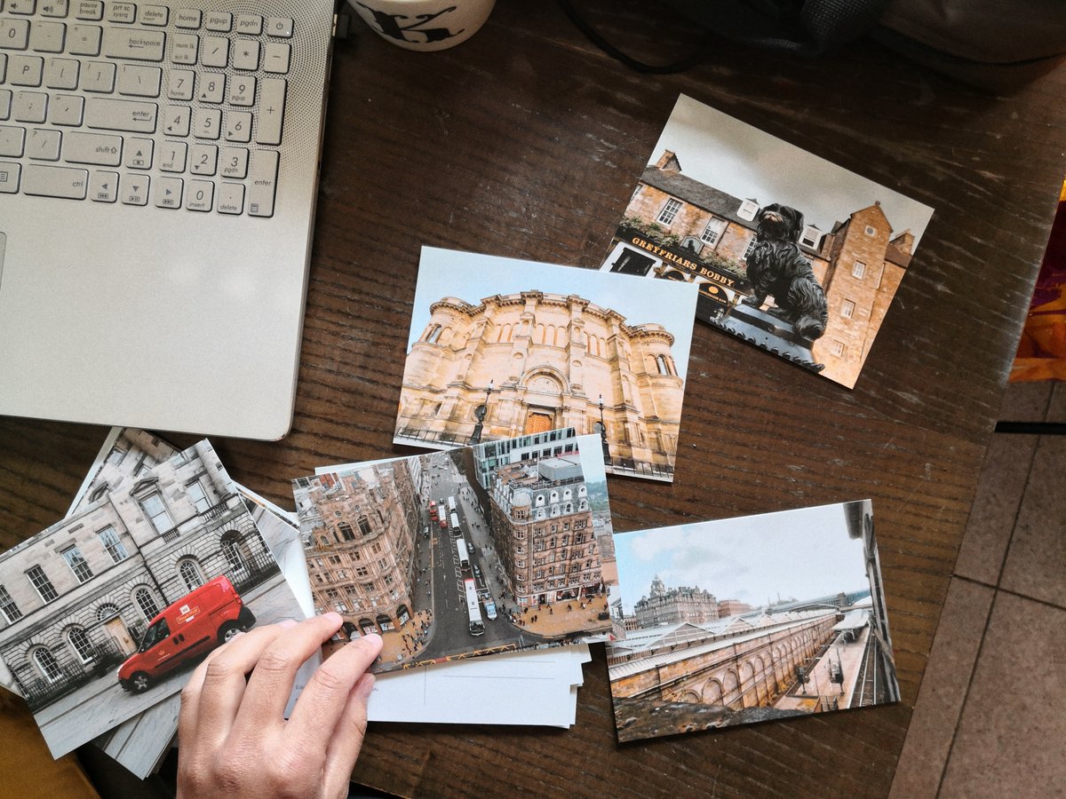 My dad is a huge fan of postcards. Last yr when I was in #Edinburgh I was up at 4:30 to capture the city and gave these to my dad as a gift. We were supposed to use them next week when we were in #Scotland for our yearly trip. We can't wait to be back again soon🏴󠁧󠁢󠁳󠁣󠁴󠁿<a href="/VisitScotland/">VisitScotland</a>