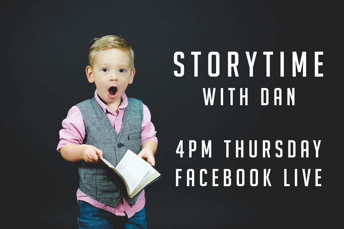 KerithWestWight's tweet photo. STORYTIME
Don't forget Dan will be on Facebook Live TODAY at 4pm for another story. Come and find out what 'Maunday Thursday' means, and why it is called that! See you there! https://t.co/gsioFqnovf