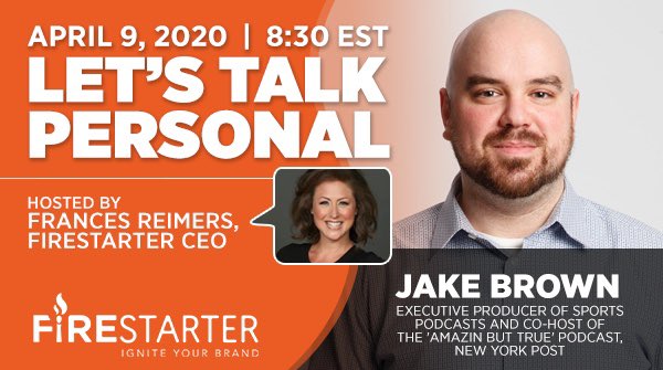 LTPBrandRadio's tweet photo. Tune in tonight at 830 ET to IG Live as we chat with @JakeBrownRadio about #brand #baseball #celebrities and #fashion #https://www.instagram.com/firestarterceo/ https://t.co/gKcBCjx9qu