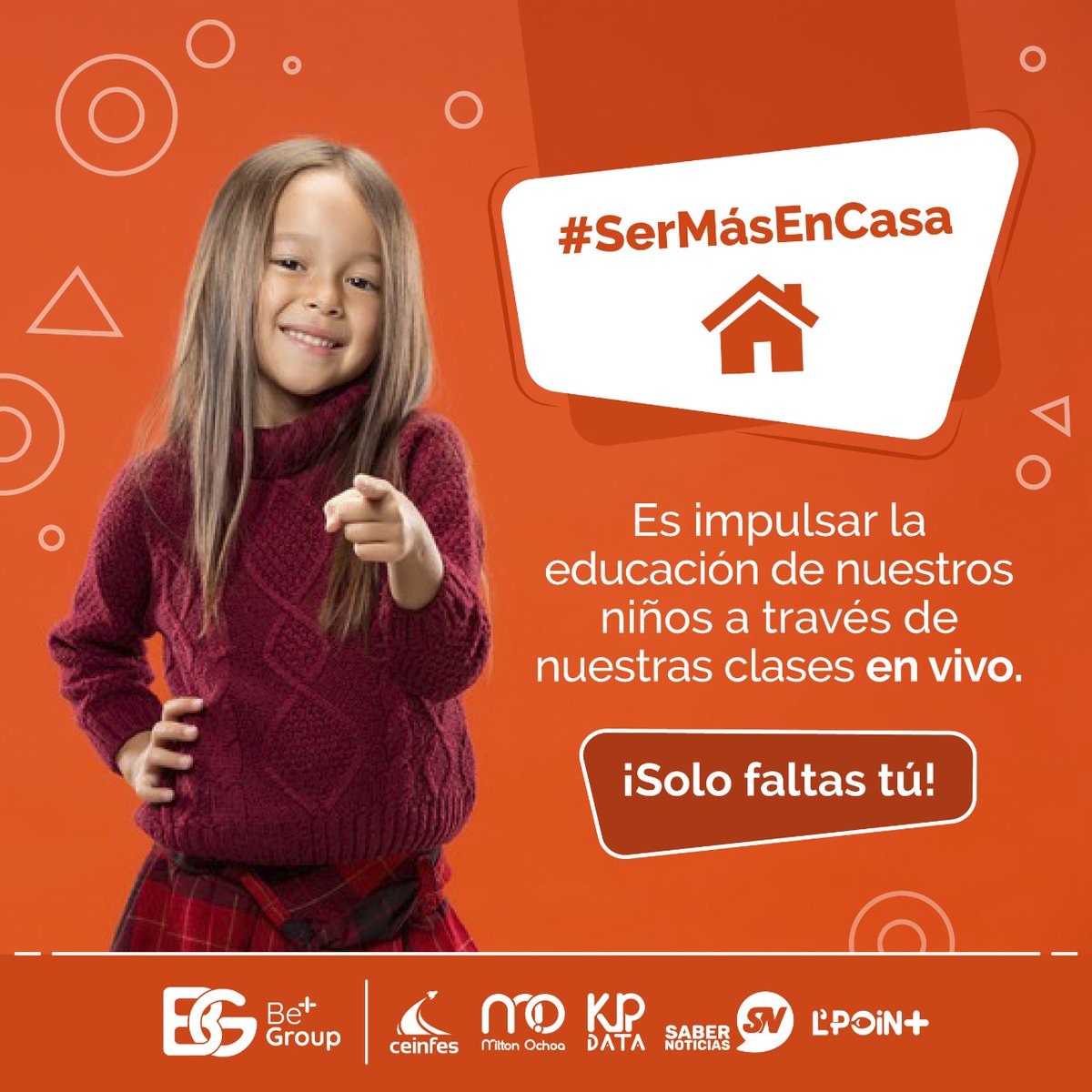 Beplusgroupla's tweet photo. Revive nuestras clases en vivo y disfruta junto a tus hijos el poder de la educación desde casa en #SerMásEnCasa aquí: https://t.co/jWHTpKKaB3 https://t.co/E4Vn44TlLe