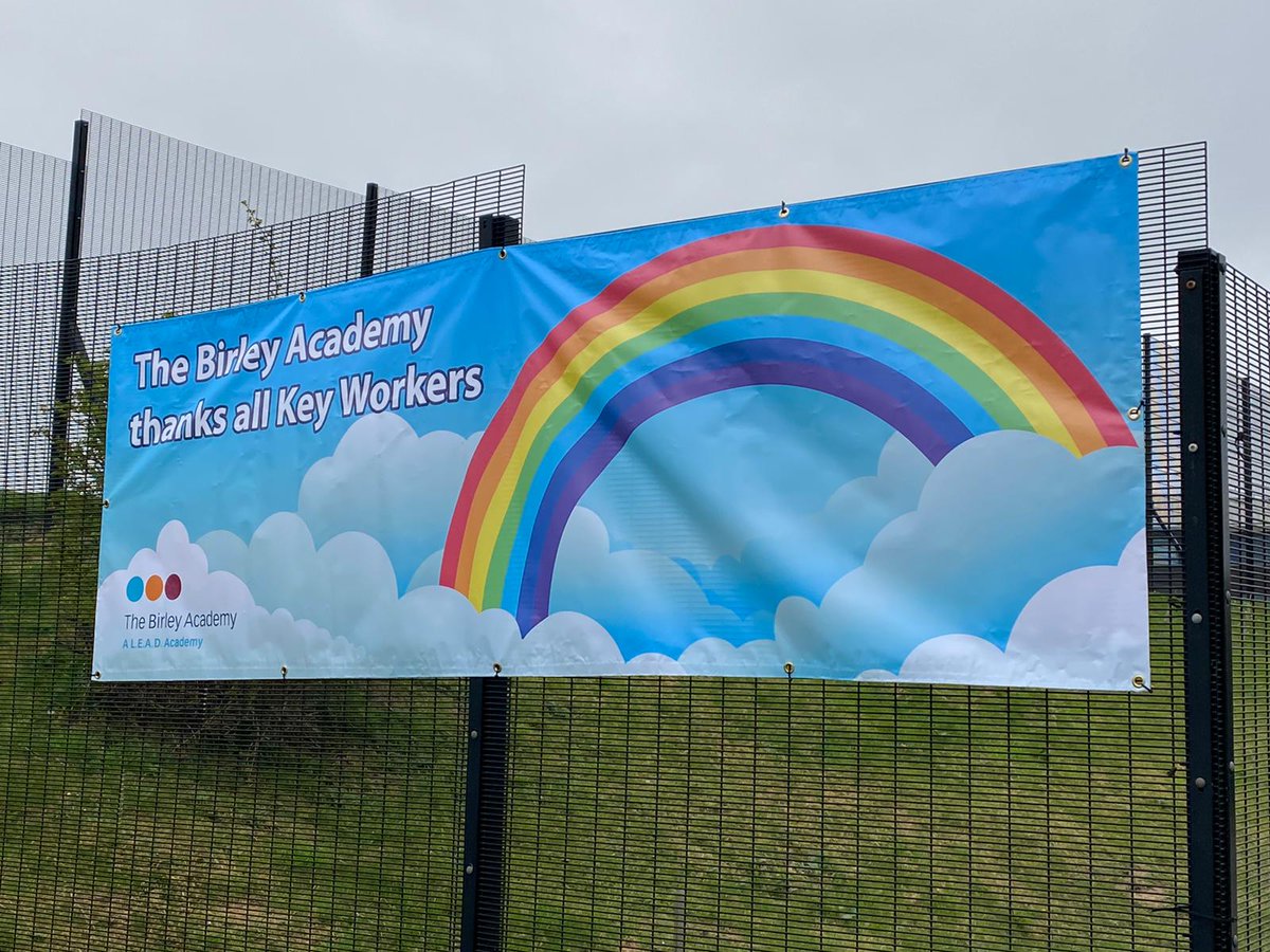 birleyacademy's tweet photo. The Birley Academy would like to thank all key workers at this very difficult time. Stay safe everyone!  @birleyhead @BrilliantBirley @LEADAcadTrust https://t.co/vOkGfqSlJ3