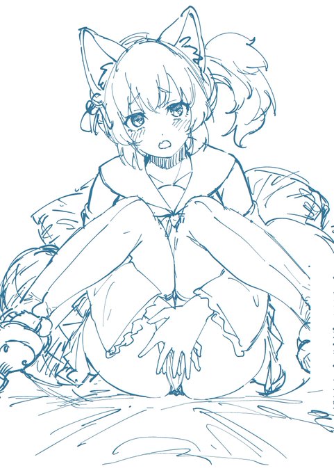 最近ちゃんとした絵描いてないので死蔵してた落書きをまとめ。 