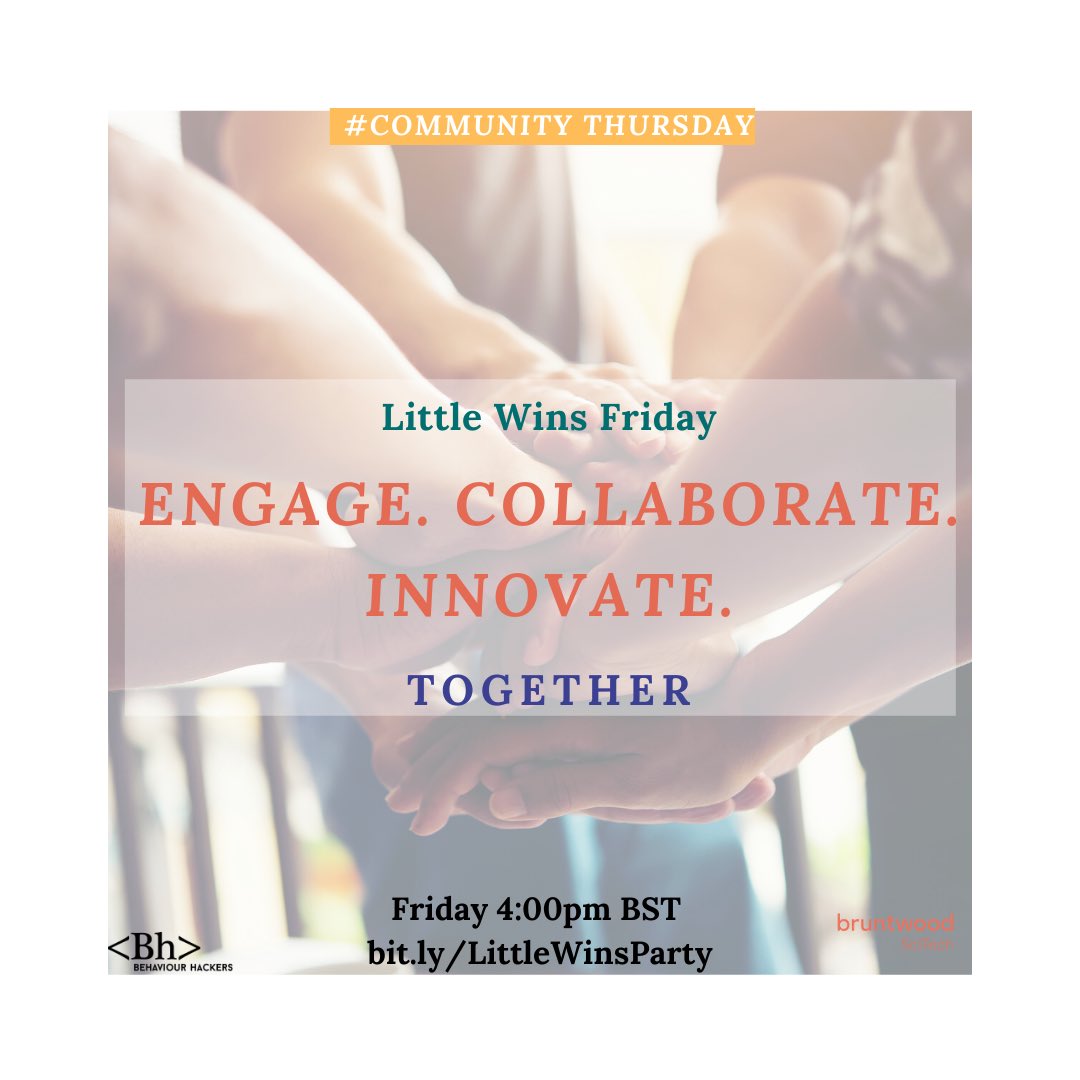 BehaviourHacker's tweet image. Feeling overwhelmed with work and that maybe you&apos;re not making much progress? We&apos;re here to support you! 
@bruntwood @innovationbham @eaglelabs 
#CommunityThursday #BehaviourHackers #iCentrum #InnovationBirmingham #Entrepreneurs #Community #Serendipity