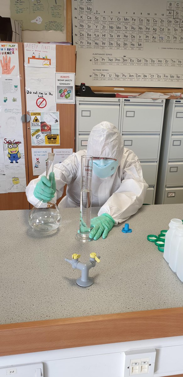 20 of our Council staff, scientists and technicians from local schools volunteered to use the chemistry dept in Annan Academy to help Alpha Solway in the production of Respiratory Protective Equipment for the NHS. A huge ‘well done’ to all involved. #SupportDG