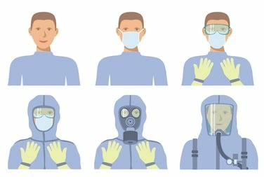 Variaciones "magnéticas" de la #proxémica en función de la proteccion individual. El #espaciopúblico de los balcones.  Las interacciones sociales, personales e íntimas se subliman en la #distanciasocial y el #confinamiento #COVID19