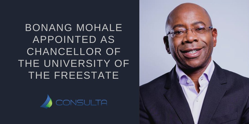 ConsultaTweets's tweet photo. Congrats to our Chairman, Prof. Bonang Mohale. We know his commitment to SA's people, business and education brings a wealth and experience to the table as he helps shape our future leaders, and positively impacts the trajectories of many young people. https://t.co/M0McsPYVa3