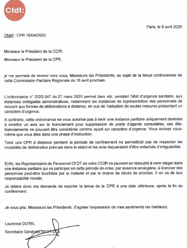 cfdtcci's tweet photo. Alors que les #CCI sont fortement mobilisées pour aider les #entreprises à faire face au chaos, la #CCI_ARA persiste à maintenir à court terme la tenue d'une Commission Paritaire dont l'OJ est la suppression de poste de collaborateurs ! l'@CFDT CCI exprime son désaccord ! https://t.co/DfITk5tXFj