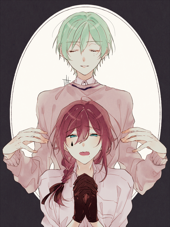 #絵描き繋がれ
カイさんから頂きましたバトン～～ありがとう!いずとれお推しないつぴ、最近たつまよがHOT!あんさんぶるすたーずをこれからも宜しくお願いします! 