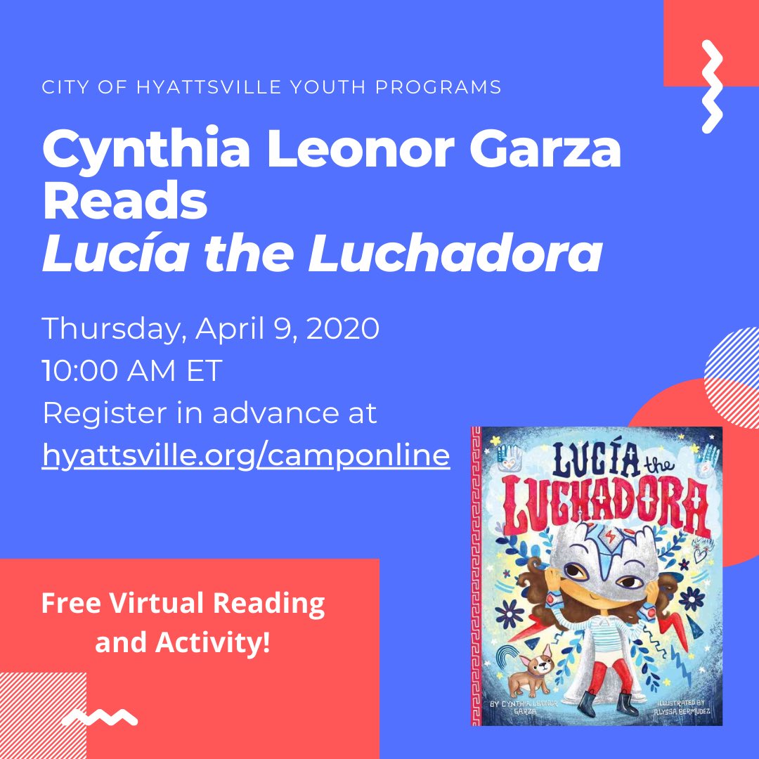 luchalady's tweet photo. Zooming a story time live in a half an hour. I even changed out of my stretchy pants! Register to join: https://t.co/uzpuKstQsl https://t.co/3oXSST5kcO