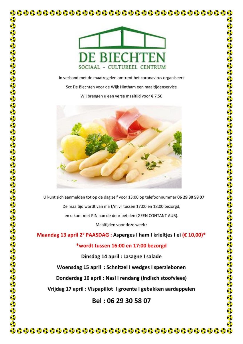 Ook op tweede paasdag brengen we iets lekkers te eten: