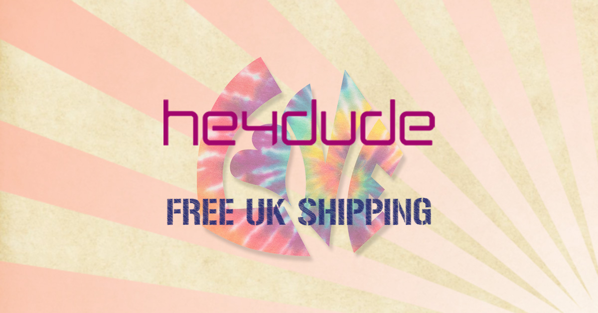 Free UK Shipping for this weekend at Hey Dude. Use discount code: FREEBH 
#StayHomeStaySafe