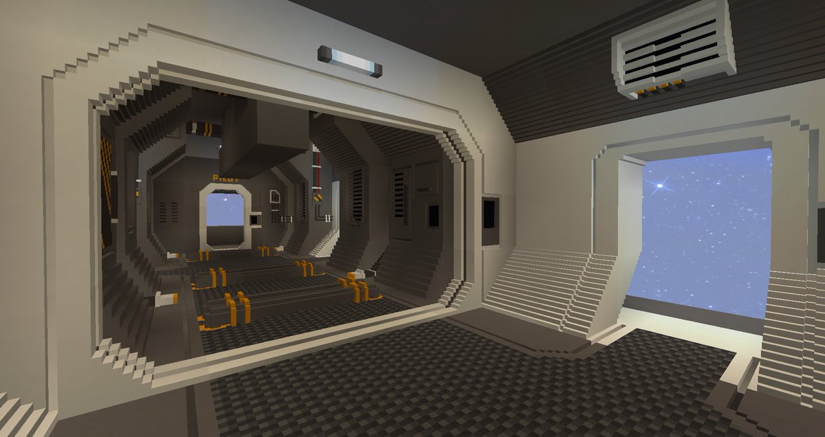 LeCubeAEssai's tweet image. Quelques images de la construction du Beta 2.9, vaisseau standard de transport de marchandise par TRANSIT.Corp, viennent de fuiter. 

Disponible bientôt sur notre chaîne YouTube. #ProjetD