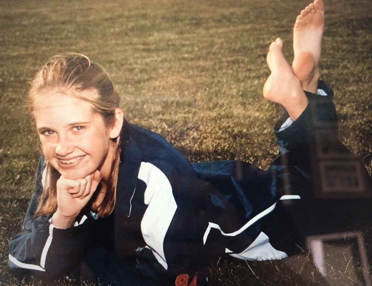 Beutke_Stagg's tweet photo. Here’s my TBT from 2005! My swim team pic. #wheresthepool @StaggHighSchool https://t.co/WVOK2sprRB