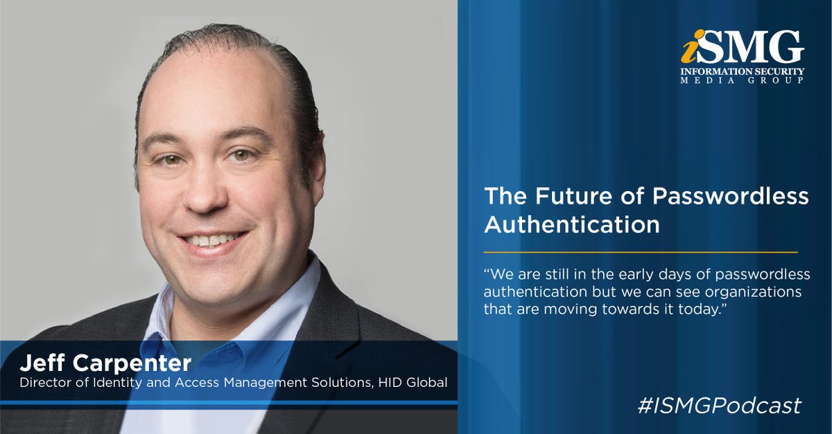 ISMG_News's tweet photo. @MyInfoSecLife discusses the possibility of a passwordless environment in enterprises and the future of identity and access management in an interview with @SecurityEditor: https://t.co/BLG4Ubs9iX #DigitalIdentity #SecurityOperations #AccessManagement https://t.co/d8vuKpsVsU