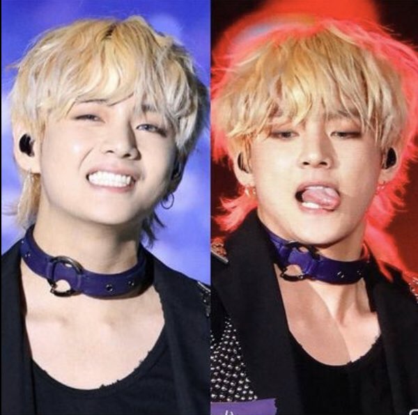 My favorite part about his visuals is THE DUALITY . Im constantly amazed at this. Thats like an Idol thing in general but here we talkin bout tae.