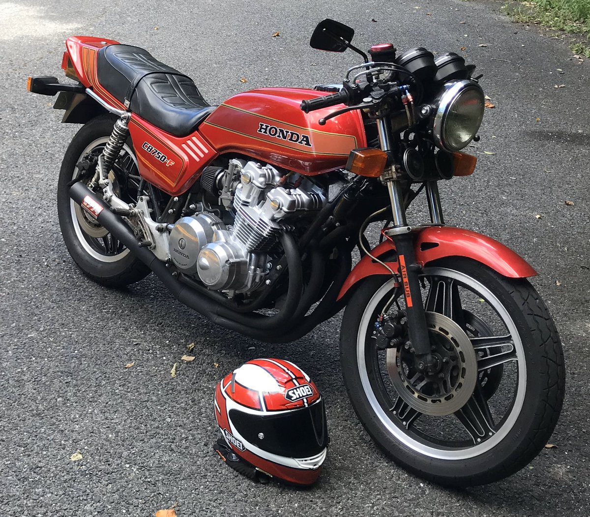 HONDA CB750F FBモリワキ集合管-