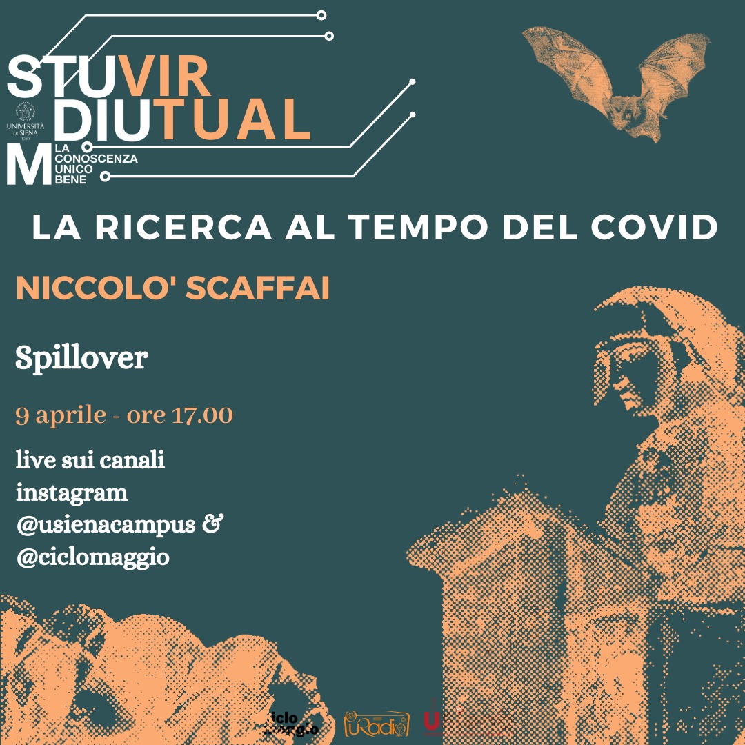 Questo pomeriggio, alle 17, parlerò di uno dei libri più ridiscussi in queste settimane, "#SPILLOVER" di #DavidQuammen (traduz. it. di Luigi Civalleri, <a href="/adelphiedizioni/">Adelphi Edizioni</a> 
: adelphi.it/libro/97888459…) sul canale Instagram <a href="/unisiena/">Università di Siena</a> instagram.com/p/B-u_UmjHCqj/