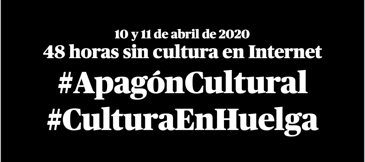 Sr #MinistrodeCultura La #cultura es necesaria y una industria que aporta al PIB. La humanidad de quién trabaja en ella y la necesidad de arte hace que a veces se ofrezca gratuita. Por lo visto esto confunde y no se valora. Basta ya. Dimita #ApagonCultural #CulturaEnHuelga
