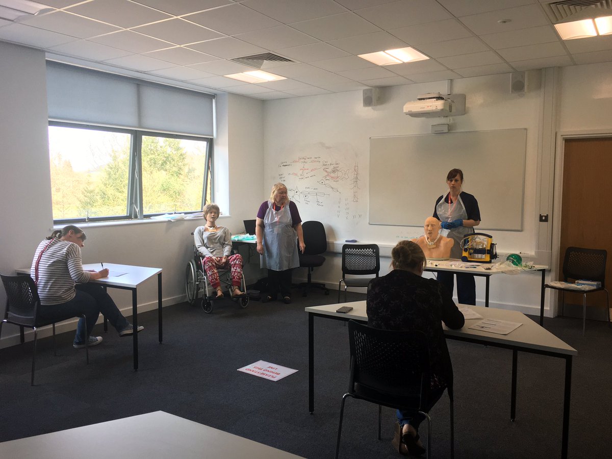 ABUHB_OD's tweet photo. Some action shots from yesterday’s Clinical Skills Refresher training so far 217 people have attended, with many more to come! #csrefresh @AneurinBevanUHB https://t.co/a8JZGMZZlQ