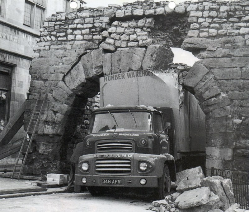 Though, this is not without risks. As twice HGV lorry drivers have tried to hasten its end by failing to check to see if they fit through it beforehand!