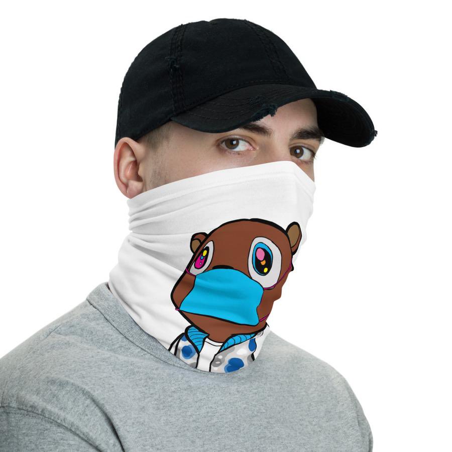 Not today Kanye mask available now!!  Https://art-by-ambrianna.myshopify.com/ 