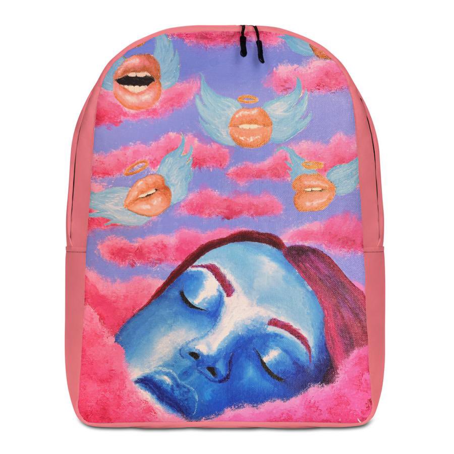 Lippy backpack   https://art-by-ambrianna.myshopify.com/ 