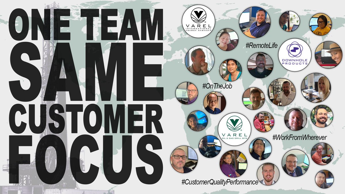 #TheTeam #CustomerQualityPerformance #WellConstructionYouCanCountOn #StrongerTogether