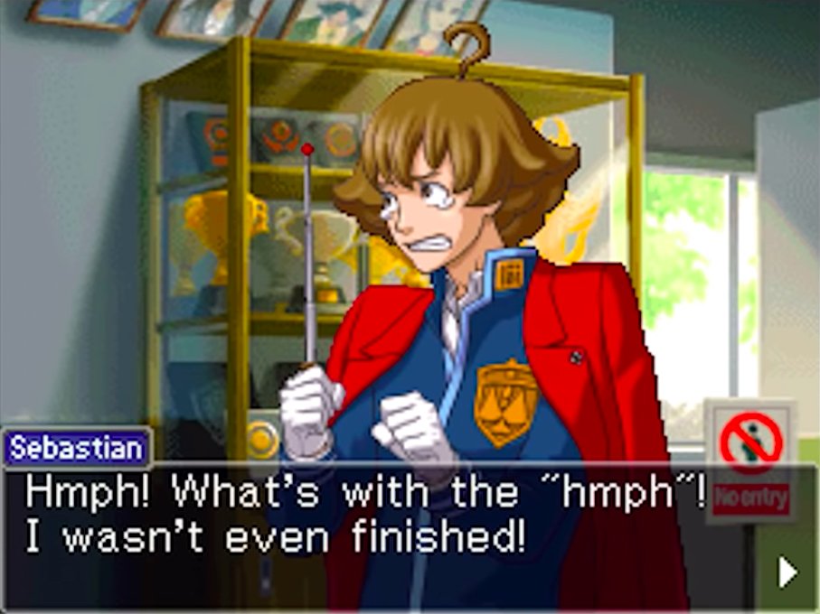 FHJGHGKDJFGFS THIS IS THE FIRST TIME I& #39;VE REALLY WANTED TO APOLOGIZE TO A CHARACTER IN AN ACE ATTORNEY GAME FOR BEING CORRECT