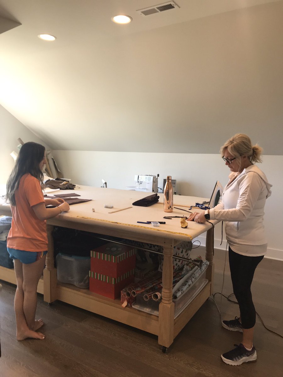 BG UPSers want to shout out a big Thank You to Summer and Ellie for making masks.