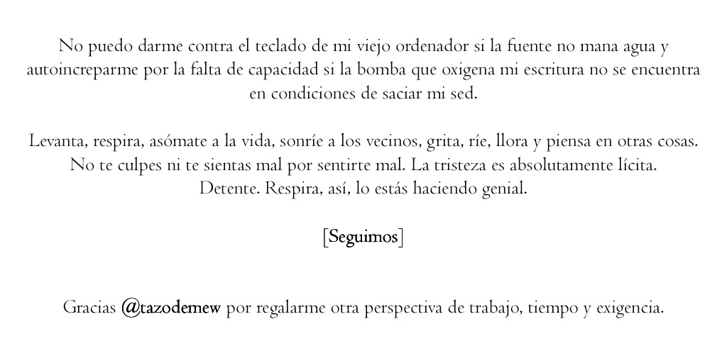 actopaulson's tweet photo. 🤗 Gracias por enseñarme a respirar @tazodemew
🖋️ #CampWrite #Reto20 https://t.co/iJrD6Govf6