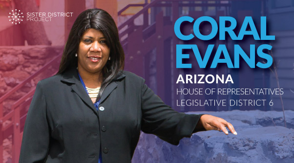 In AZ LD-6, we are thrilled to endorse Coral Evans for State House.  @Coral4AZ is an entrepreneur and Mayor of Flagstaff, ready to bring quality schools and small businesses to AZ.  #BlueWave  #ItStartsWithStates Learn more:  https://sisterdistrict.com/candidates/coral-evans/Donate:  https://secure.actblue.com/donate/sdp-az-evans?refcode=social-twt