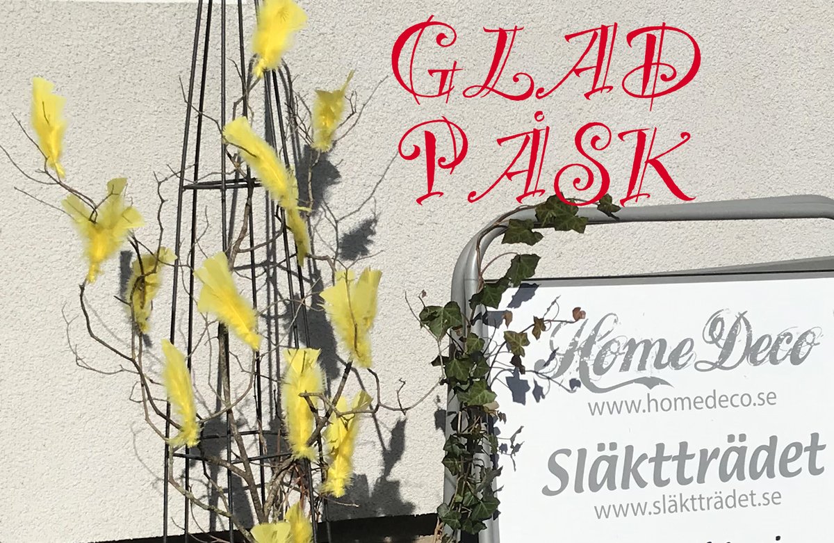 HomeDecoSweden's tweet photo. Glad Påsk alla vänner! https://t.co/mBNKplCtFd