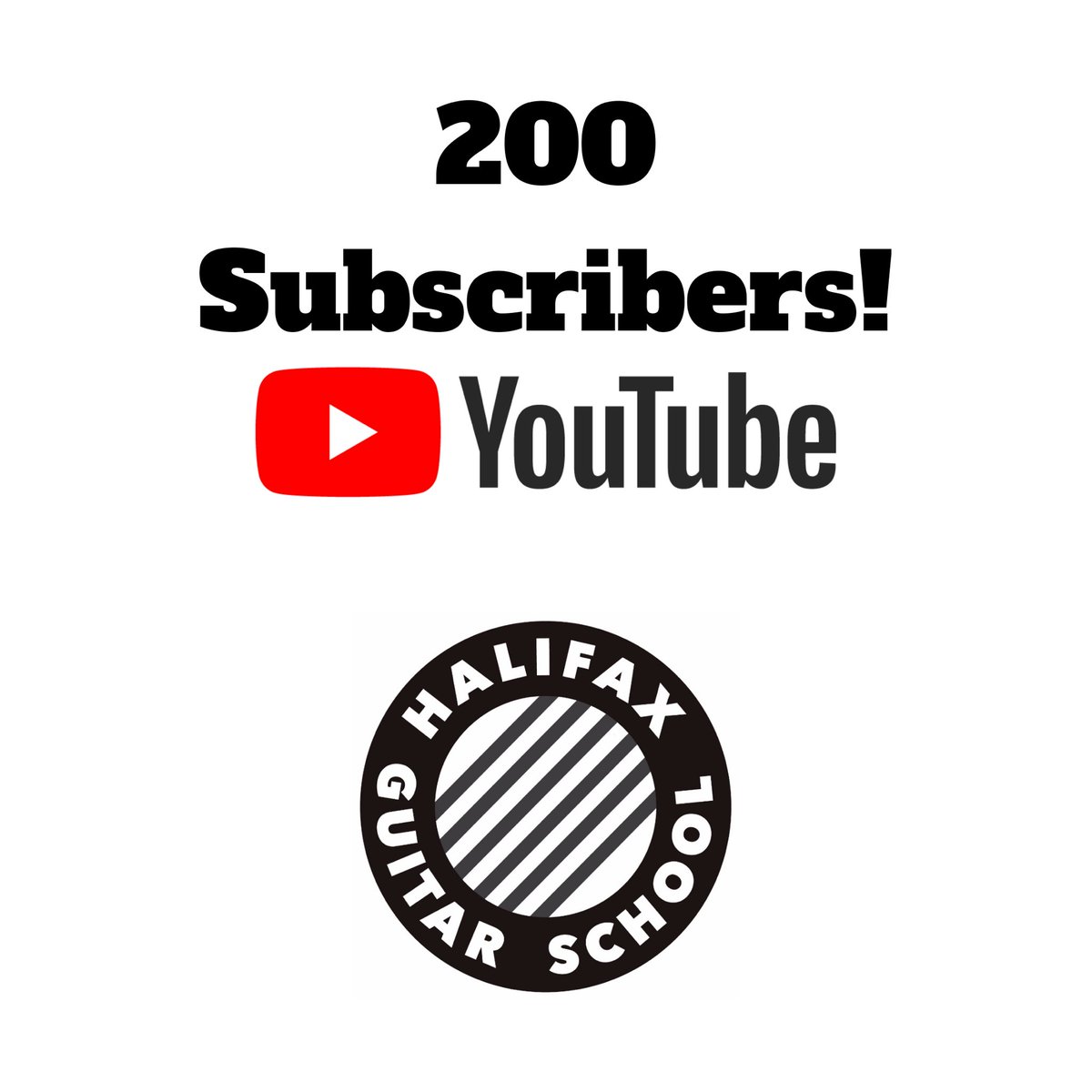 Big things start small. It’s only been 12 months online. We won’t stop ! #guitarlessons