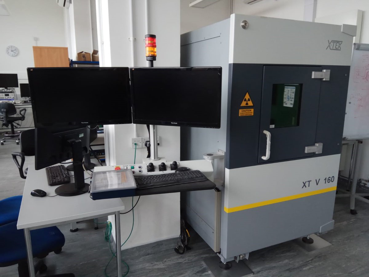 We are excited to annouce that we just installed a @NikonEurope #Xray and CT Scanner for @semiconductor #failureanalysis. This equipment is a kind donatation by @Fasetto to our research centre. More details on bristol.ac.uk/physics/news/2….