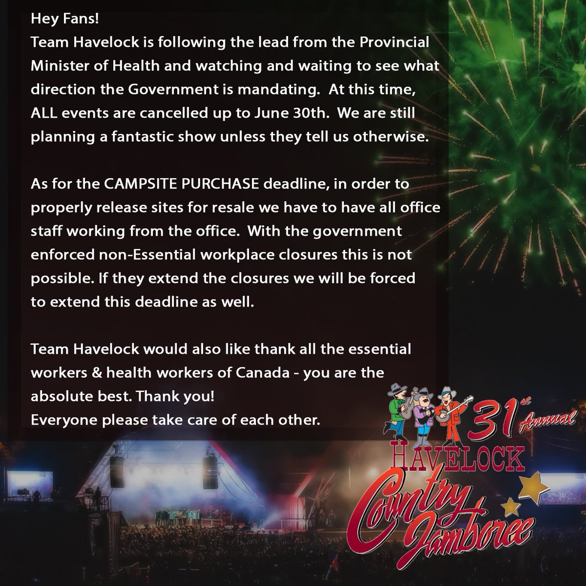 Havelock Country Jam tweet media