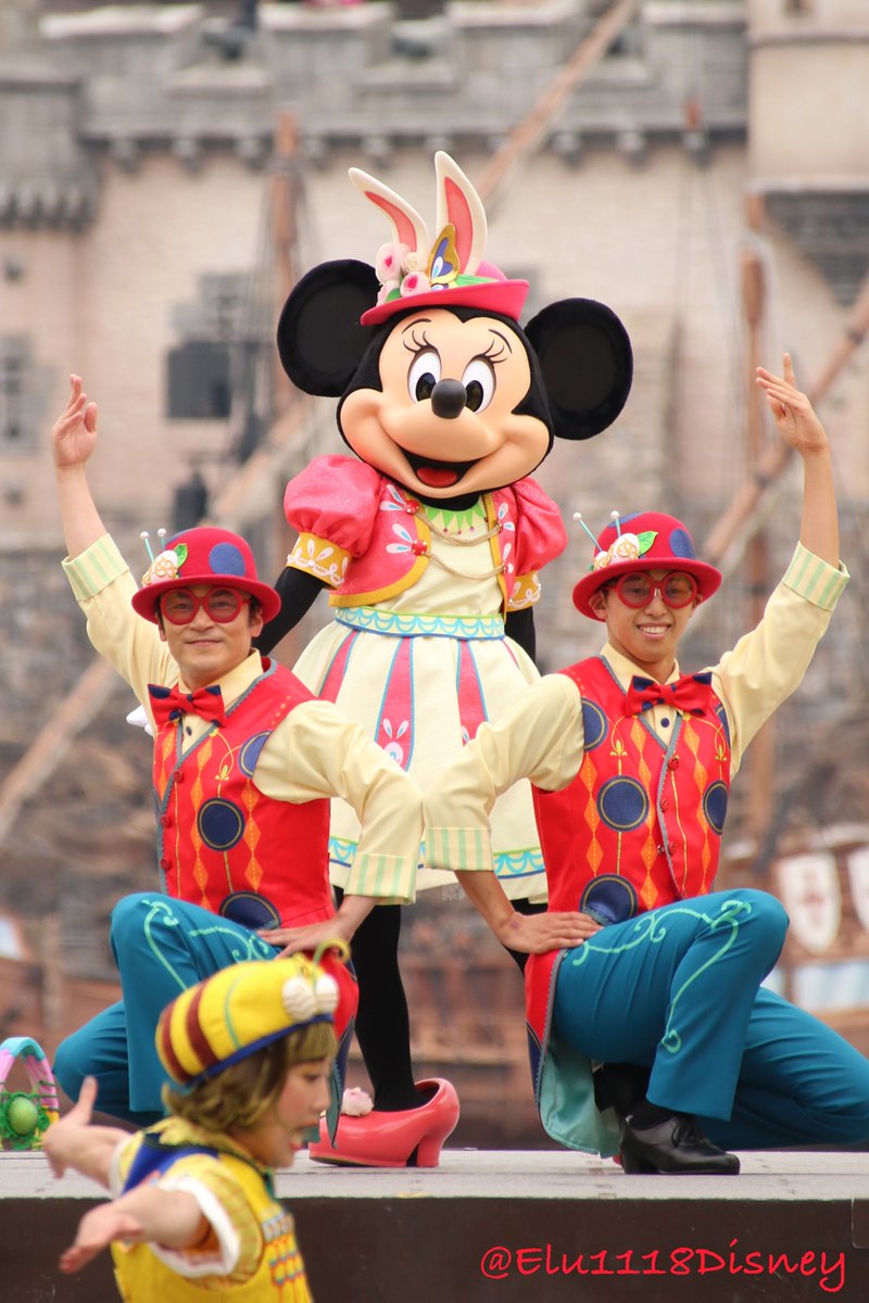 Elu No Twitter 19 04 25 Tip Topイースター その ミニーちゃんとダンサーさん Disney Tds ディズニーイースター Tiptopイースター ミニー ミニーマウス ディズニーダンサー