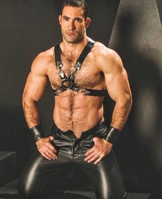Free gay pics of hot hung leather hunks
