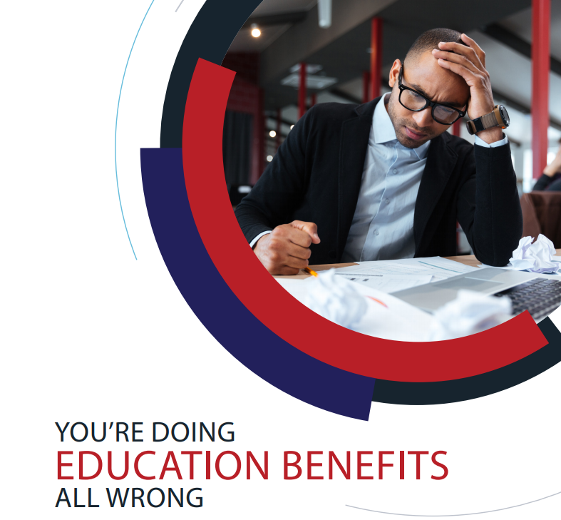 ClearDegree's tweet photo. Your education benefits aren't used because you're doing it wrong. But don't worry, we've got you covered: https://t.co/l8su6tL89w #education #tuitionassistance https://t.co/zoGG7gtS1X