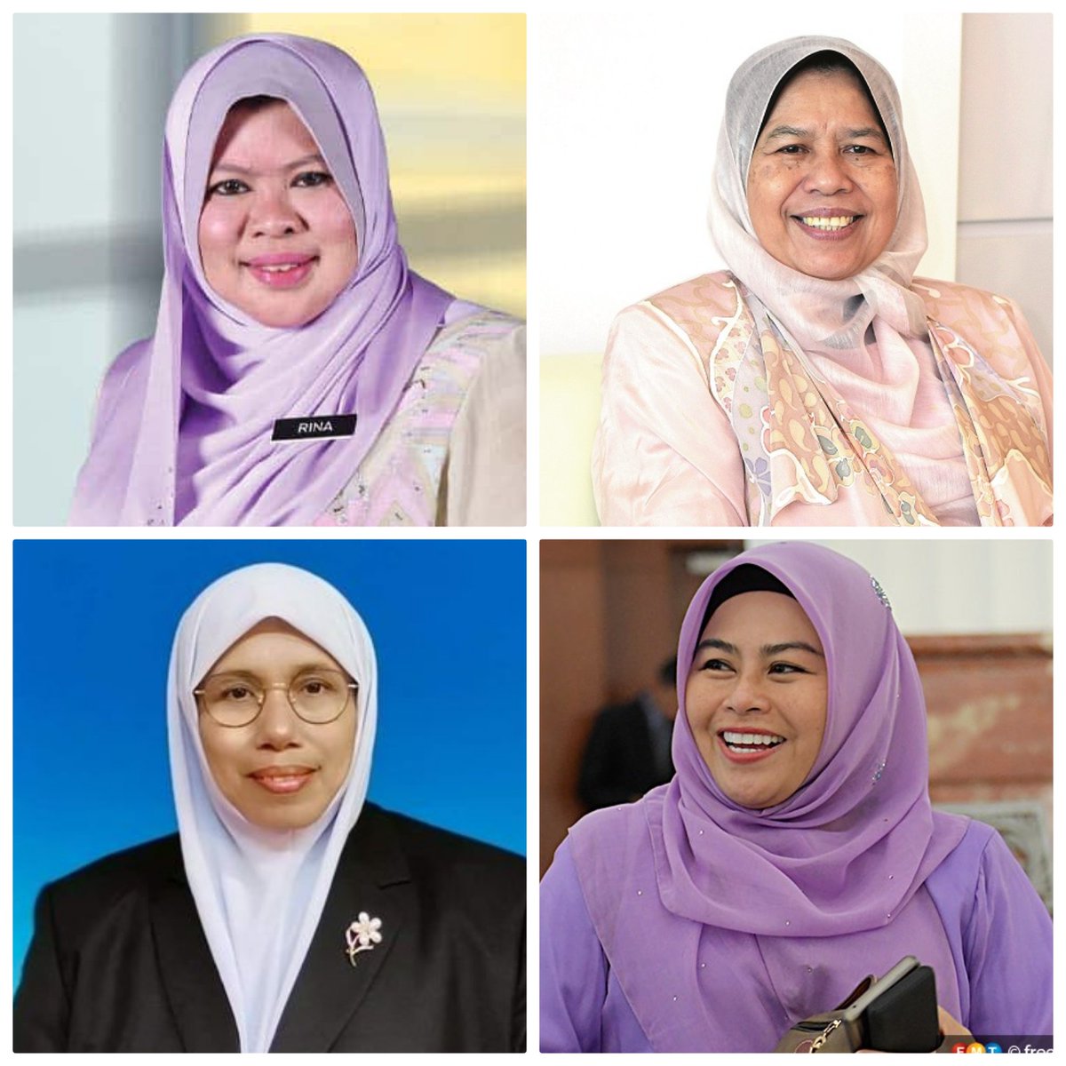 Someone compiled this on twitter today &amp; I assume based on all their own blunders since their appointment. Perikatan Nasional makes a mockery of women leadership in this country. Great injustice to so many other sensible women leaders all across Malaysia.