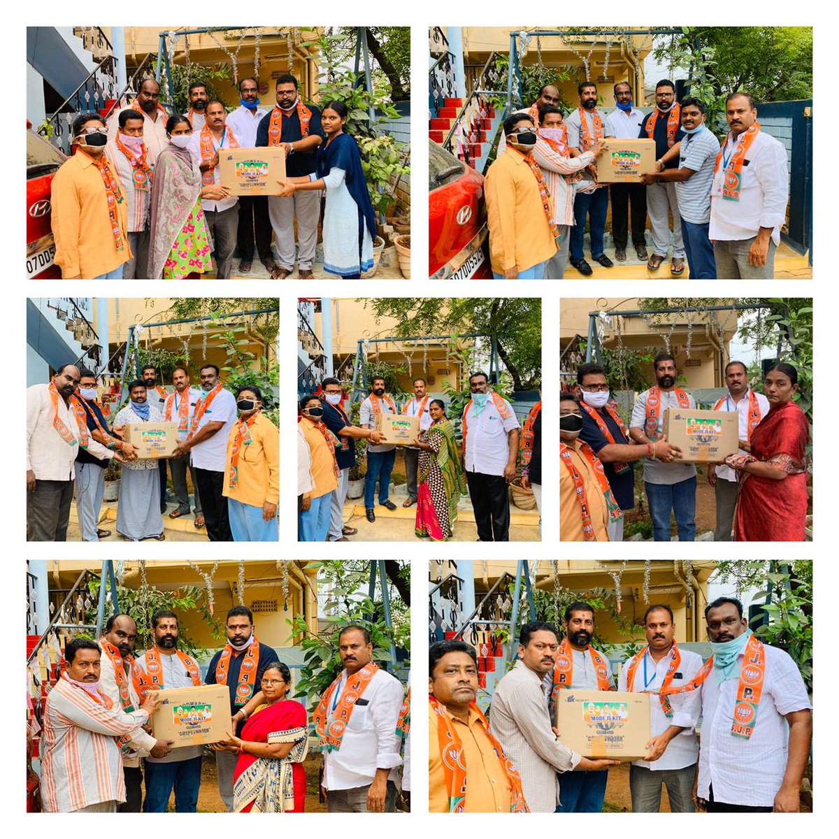 jpvallurubjp's tweet image. In part of mission #FeedTheNeedy our team distributed 200 #ModiKits to the Poor and #MigrantLabours  in Guntur, Andhra Pradesh with the call of Hon&apos;ble PM Shri @narendramodi ji.
@AmitShah @JPNadda @kishanreddybjp @klnbjp @Sunil_Deodhar @blsanthosh @BJP4India @PMOIndia @BJP4Andhra