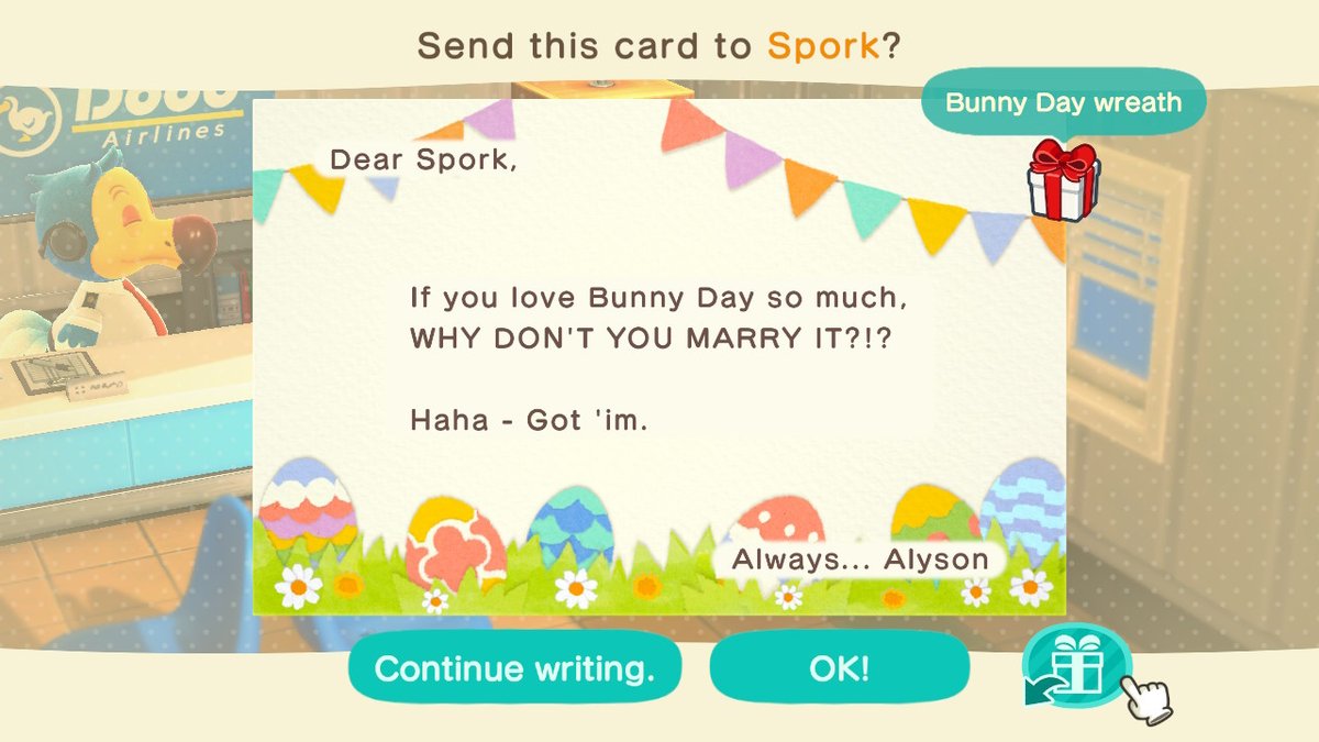 SeekingElegance's tweet photo. Oh just sending normal letters to my villagers
#BUNNYDAY #PassiveAggressiveNotes #AnimalCrossing #ACNH #NintendoSwitch https://t.co/ig1Ne5tZKX