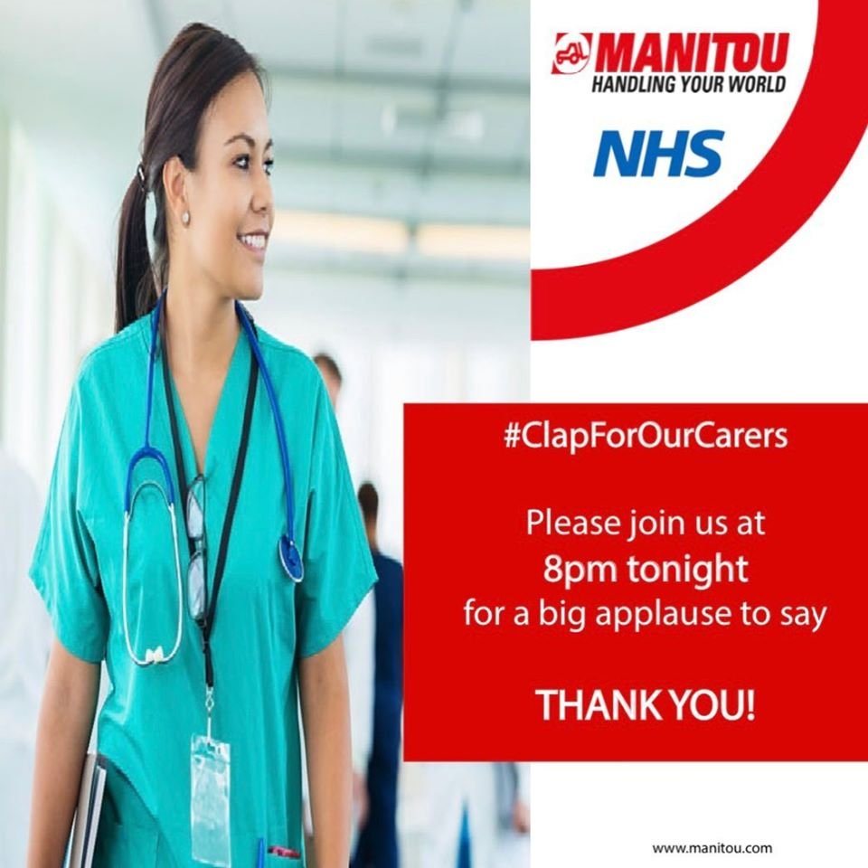 Thank you #NHS

#clapfornhs #clapforourcarers #thankyou