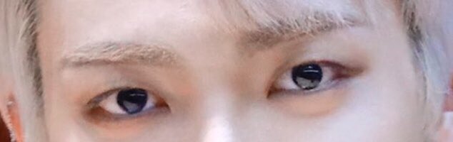 He pulls off light colored eyebrows so well