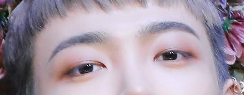He pulls off light colored eyebrows so well