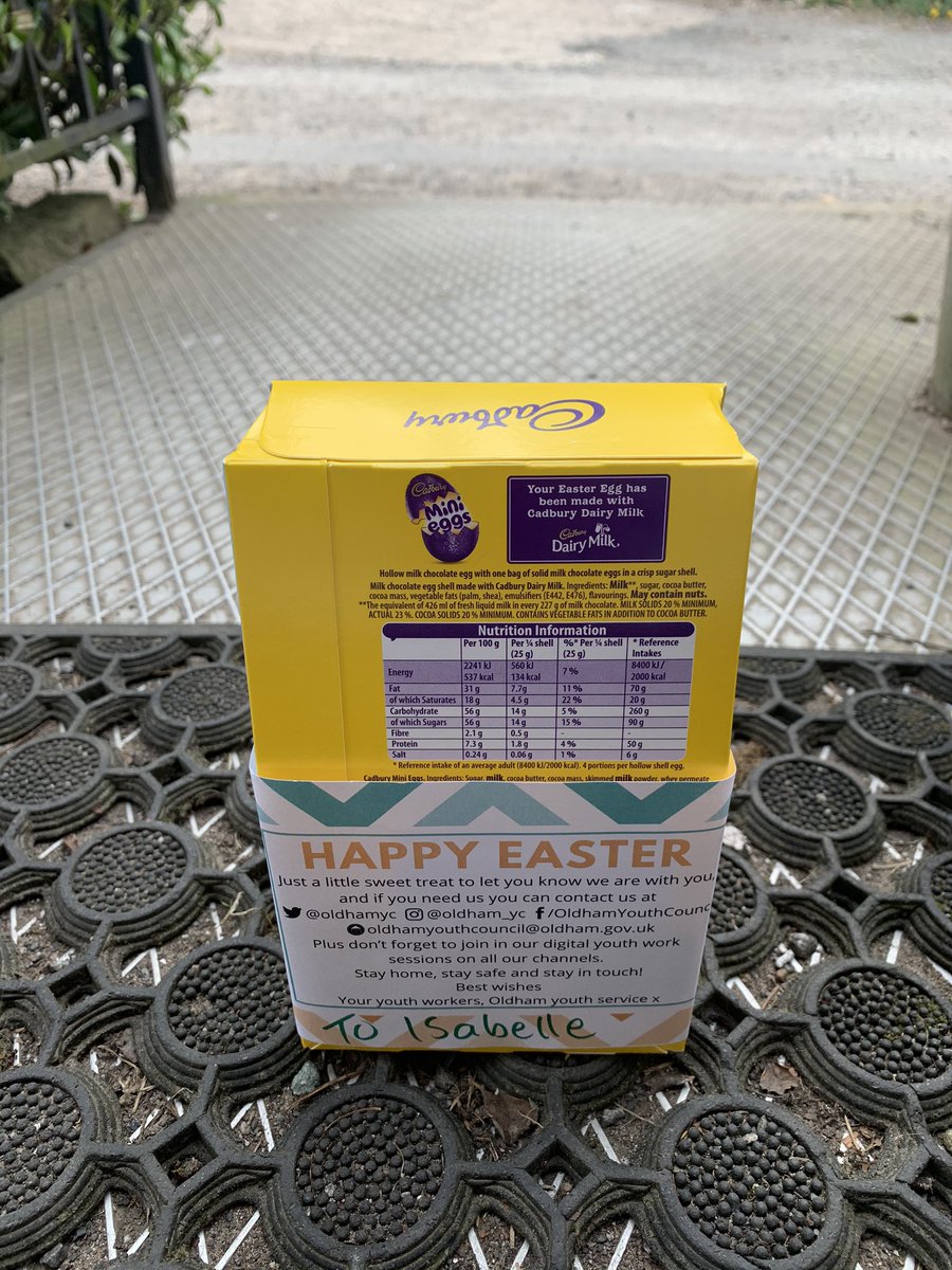I had a very special surprise today, from an Easter Bunny named  <a href="/JodieBarberOC/">Jodie Barber OC</a> .🐰🐥🐣 Thank you so much <a href="/OldhamYC/">Oldham Youth Council</a> Missing you all tremendously!!